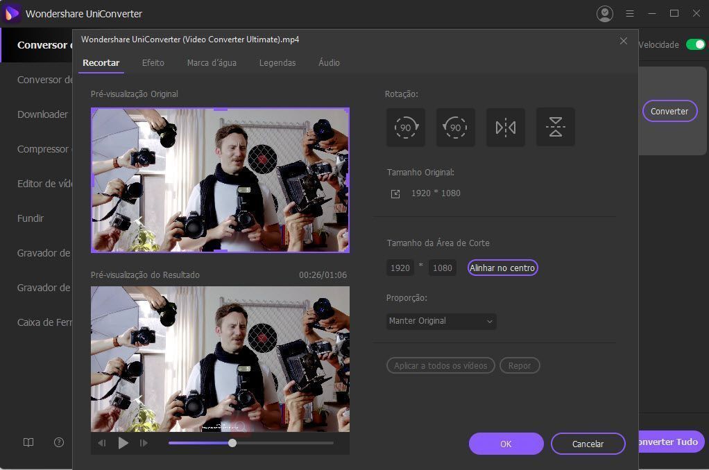 Wondershare UniConverter um conversor de vídeo completo para qualquer tipo de arquivo de mídia