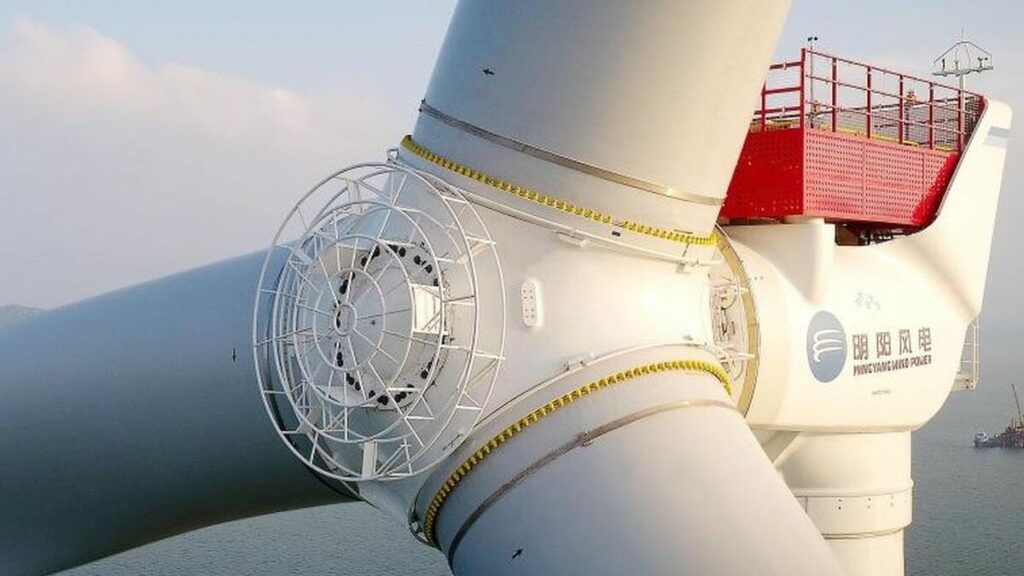 Empresa chinesa quer instalar no RN uma fábrica de turbinas hélices e motores Mingyang Smart Energy Larry Wang