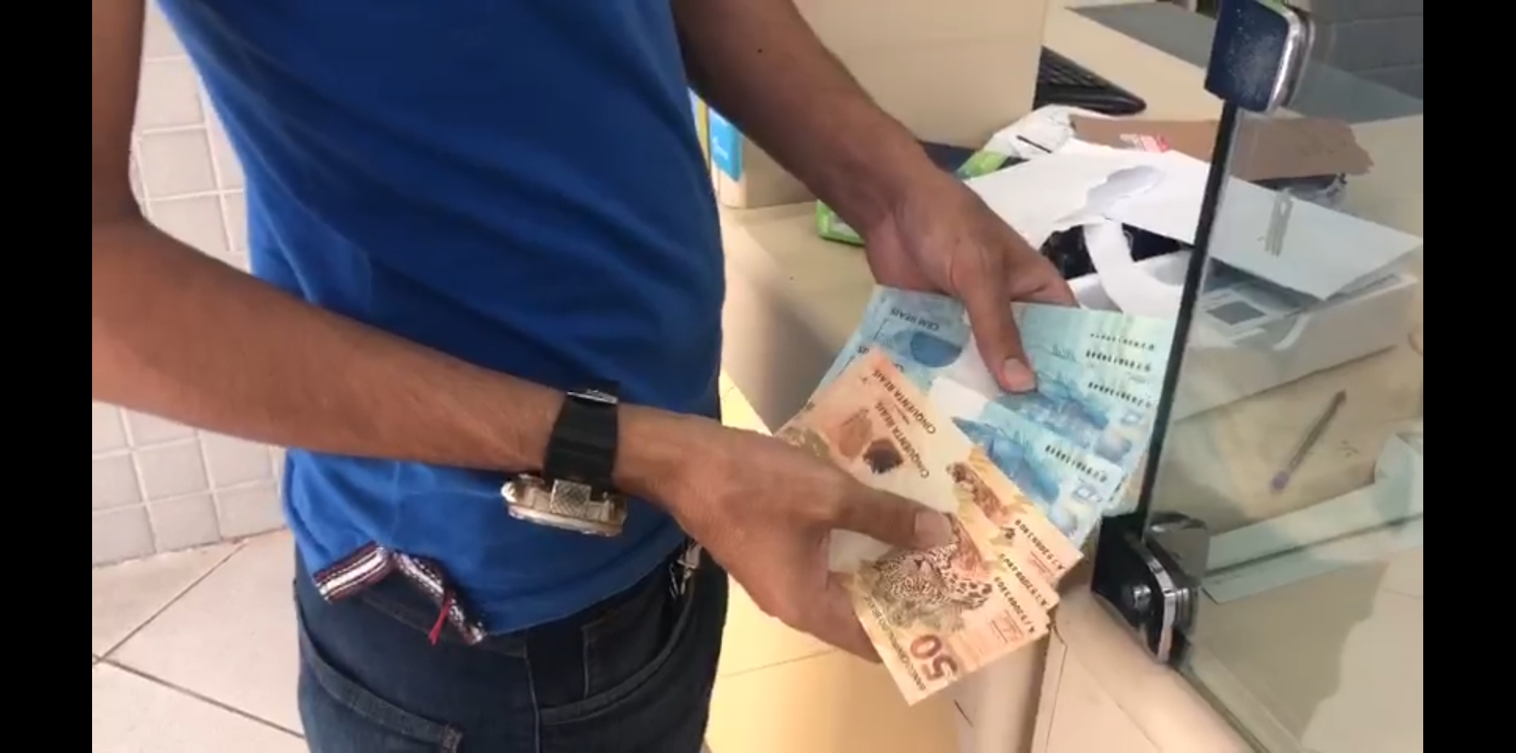 PF prende em Mossoró acusado de receber dinheiro falso através dos Correios