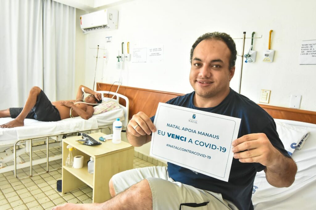 Sete pacientes do Amazonas recebem alta do Hospital de Campanha de Natal 
