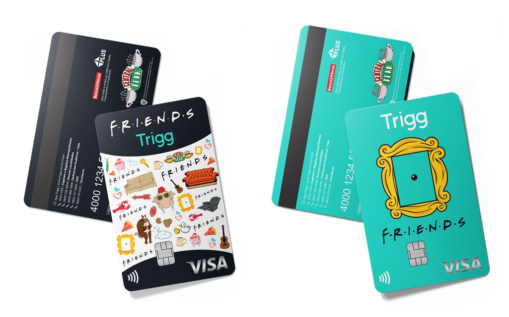 Trigg lança cartão de crédito em homenagem ao seriado Friends