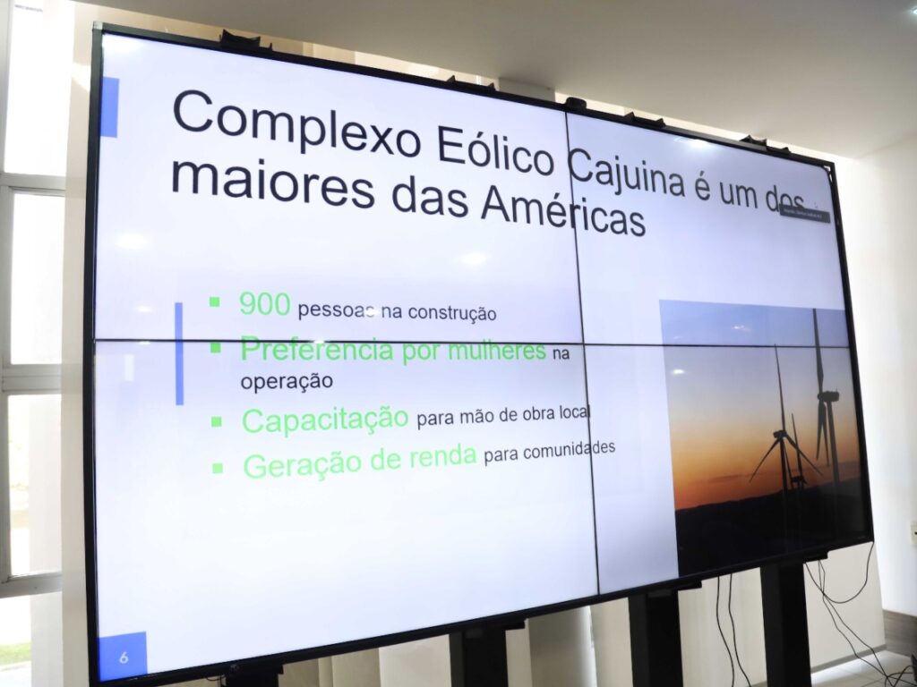 Empresa investe R$ 6 bilhões no RN para construção do Complexo Eólico Cajuína