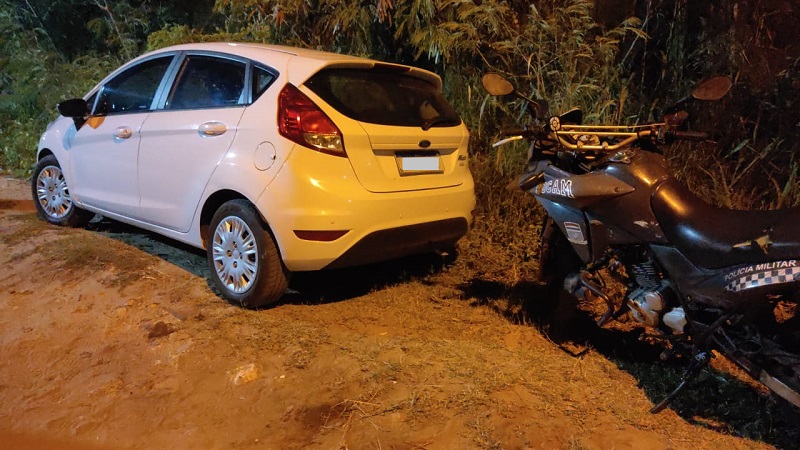PM localiza em poucos minutos veículo roubado no bairro Candelária