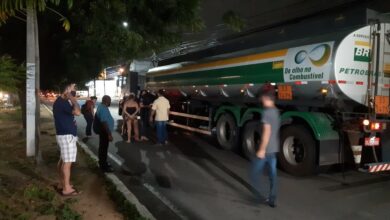 Idoso morre atropelado por caminhão carregado de combustível no Alecrim