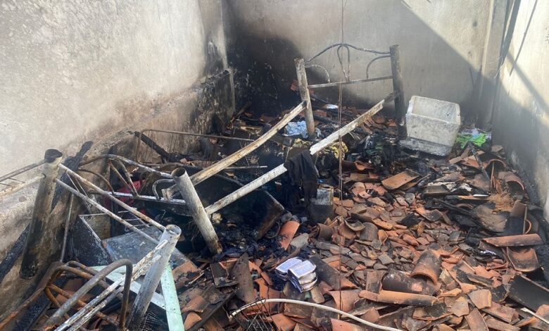 Homem morre em incêndio no bairro Felipe Camarão