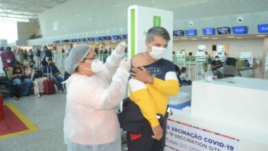 Prefeitura de São Gonçalo inicia vacinação no aeroporto internacional