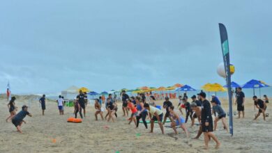 Praia de Pirangi com modalidades esportivas gratuitas a partir deste sábado