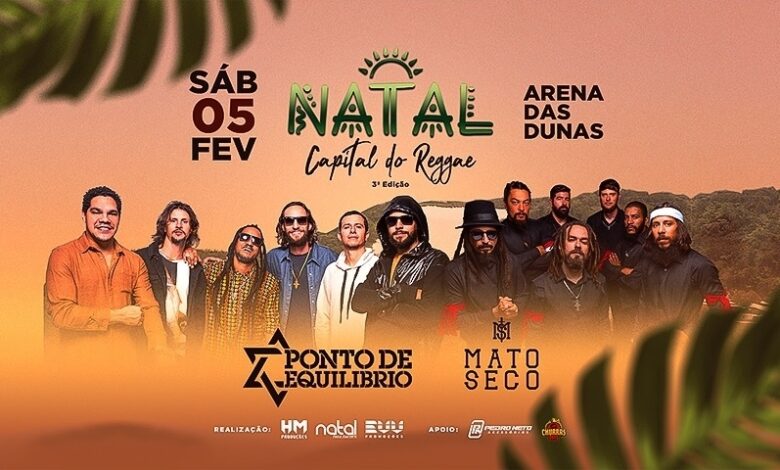 Mato Seco promete agitar 3ª edição do Natal Capital do Reggae