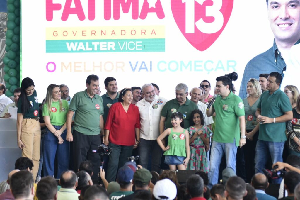 Fátima participa do lançamento da candidatura de Garibaldi em Natal