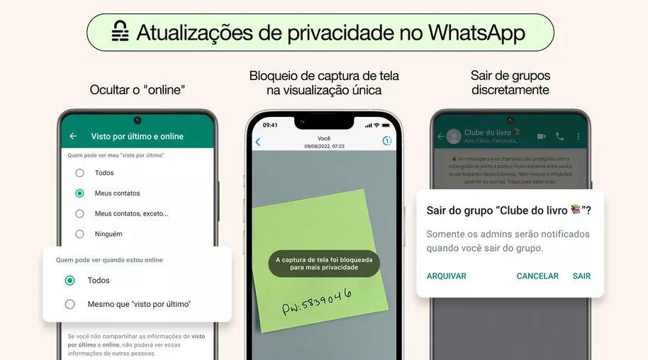 WhatsApp como sair de grupos 'silenciosamente' e esconder status de online