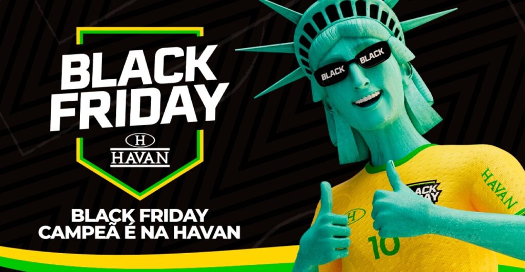 Black Friday da Havan com diversas ofertas e benefícios