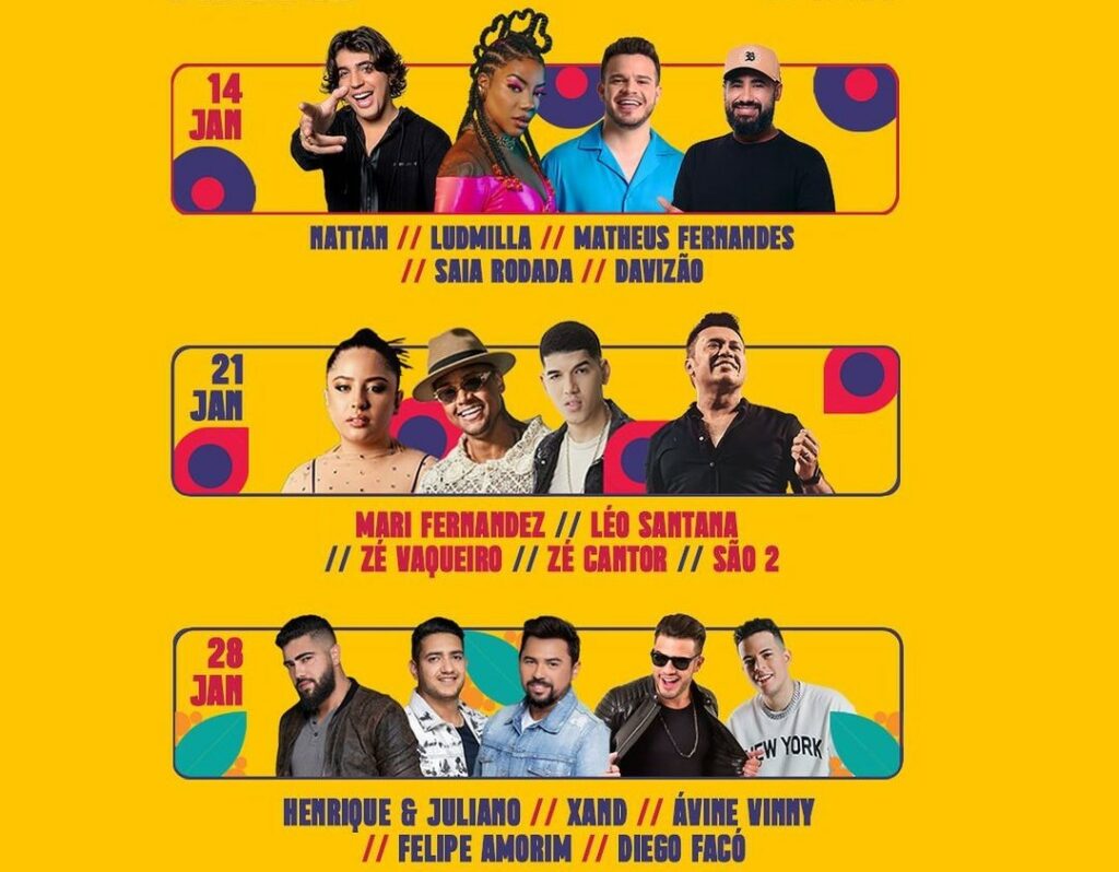 ‘Festival Deu Liga’ mistura estilos musicais em Fortaleza