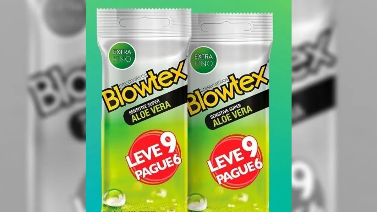 Preservativo Blowtex Sensitive Super Aloe Vera