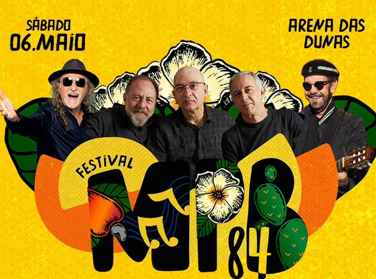 Alceu Valença e Paralamas são atrações confirmadas do Festival MPB84