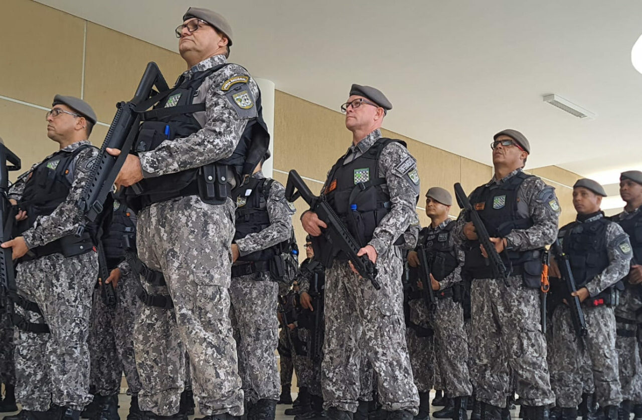 Policiais do Ceará e da Paraíba reforçam segurança no RN