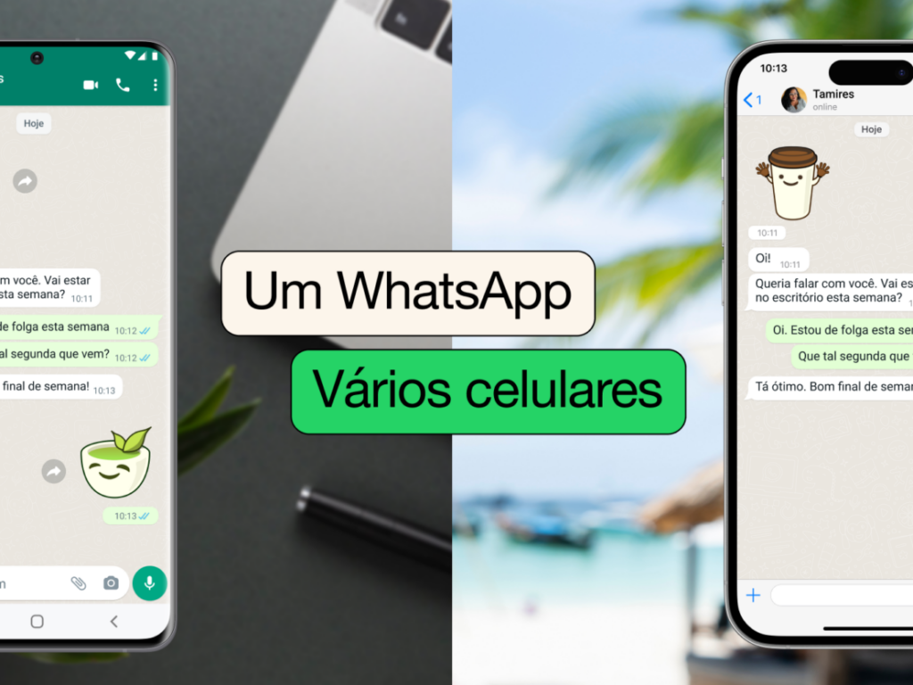 Uma única conta do WhatsApp poderá ser conectada em até 4 aparelhos