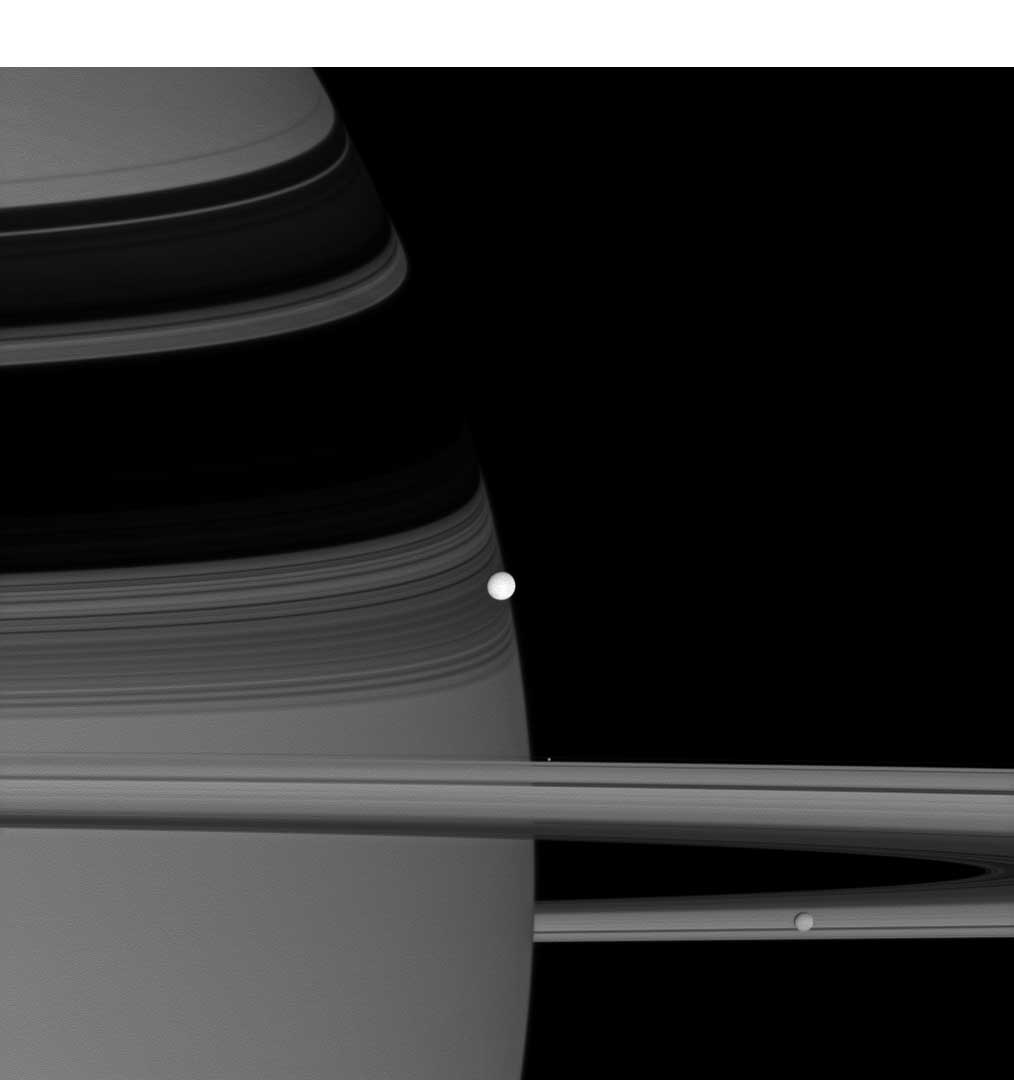 Encélado, lua de Saturno