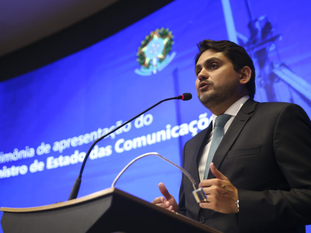O ministro das Comunicações, Juscelino Filho ( Foto: José Cruz/Agência Brasil )