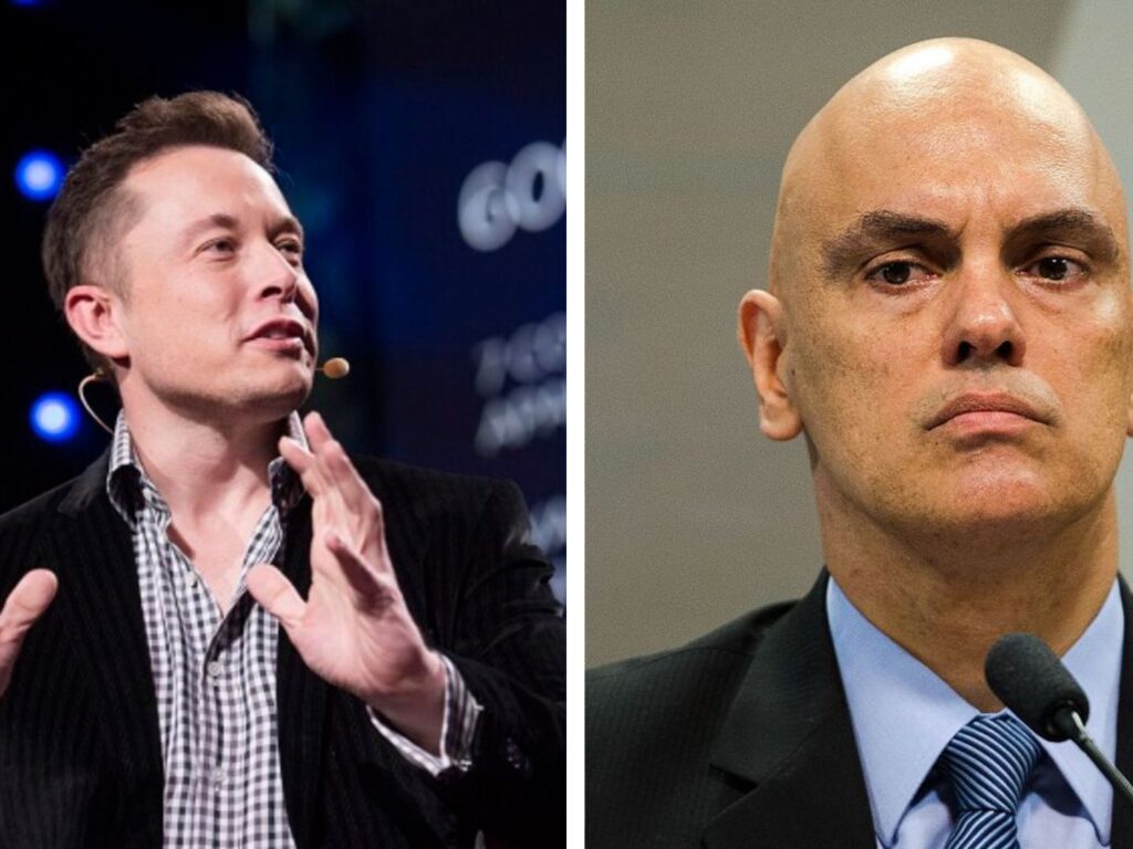 Elon Musk x Alexandre de Moraes