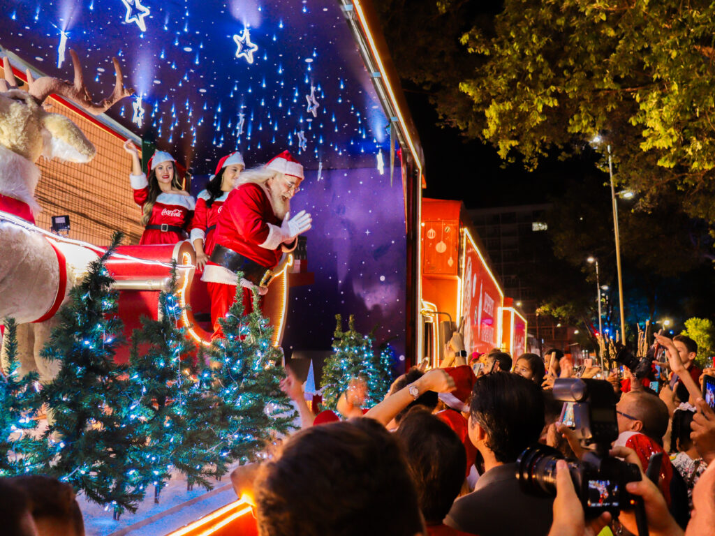 Caravanas de Natal da Coca-Cola chegam a Mossoró nesta quarta