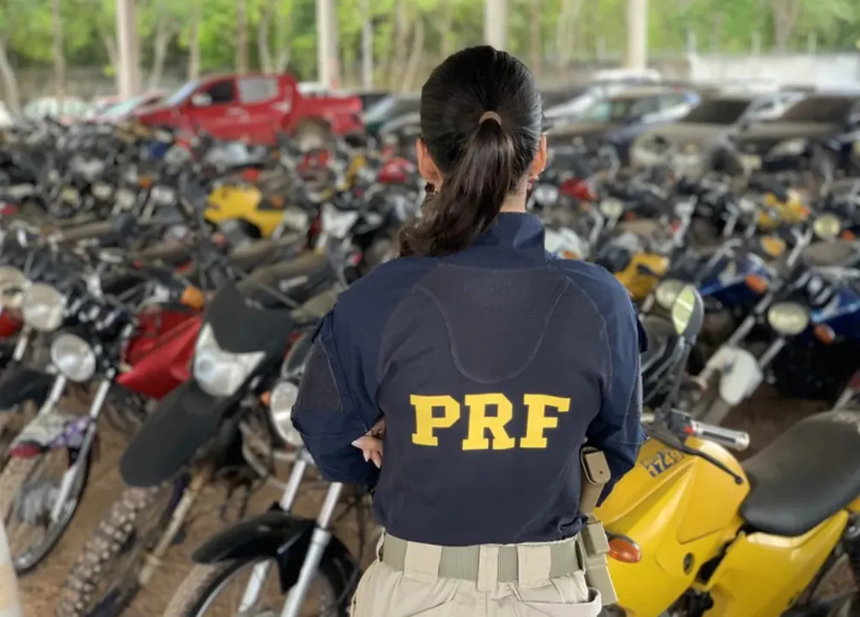 PRF anuncia leilão de 452 veículos retidos no Rio Grande do Norte